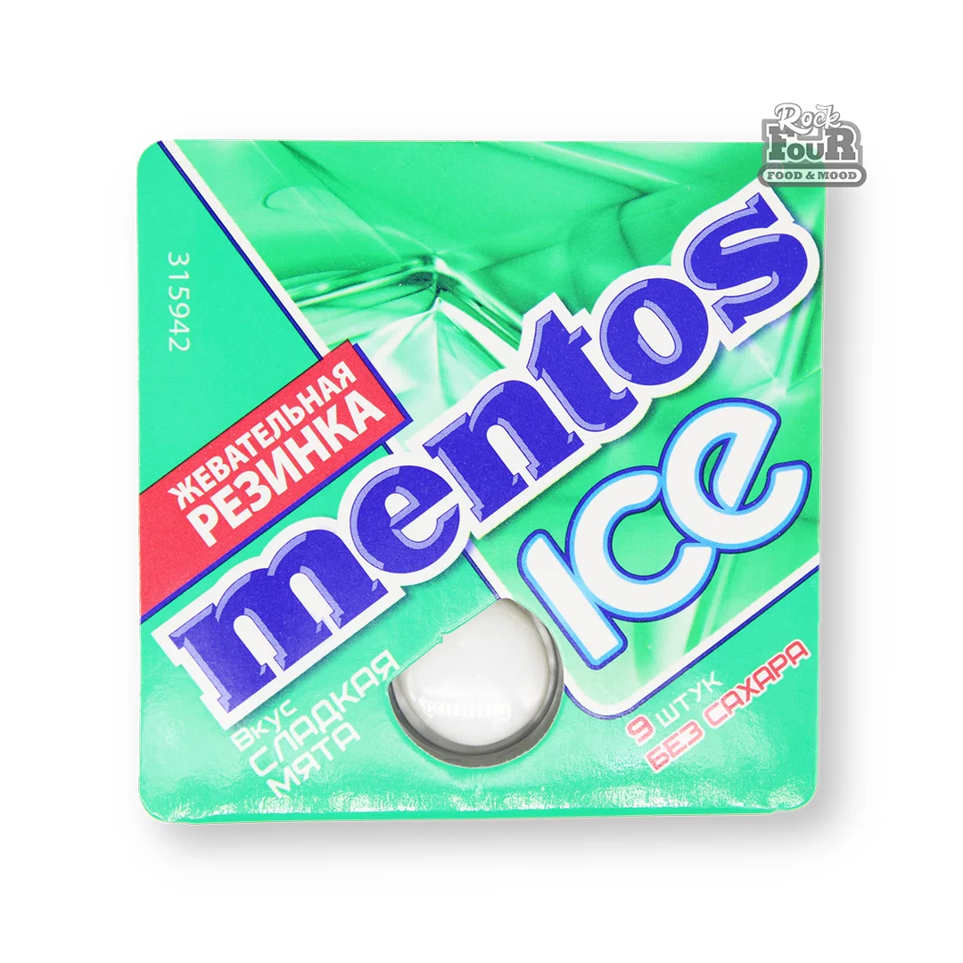 Жевательная резинка «Mentos» со вкусом сладкой мяты 12,9г